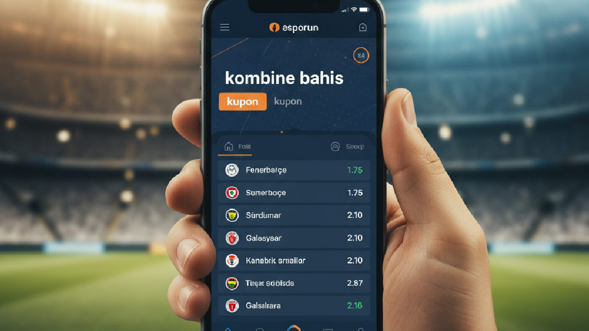 Winnit mobil uygulaması üzerinden kombine bahis kuponu oluşturma kolaylığı.