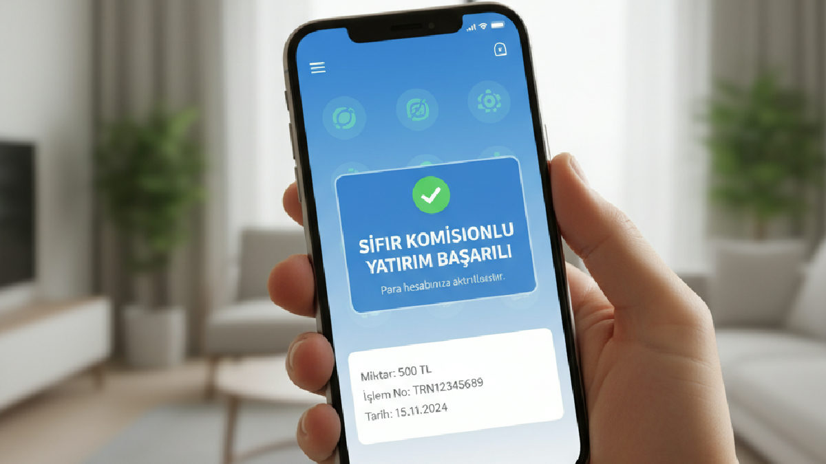 Mobil uygulama üzerinden Winnit komisyonsuz yatırım yapmanın kolaylıkları.